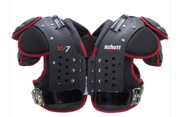 Schutt XV7 Adult Football Shoulder Pads - QB/WR