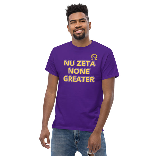 NZ None Greater Men's classic tee