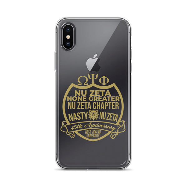 iPhone Case NU ZETA 45TH ANNIVERSARY