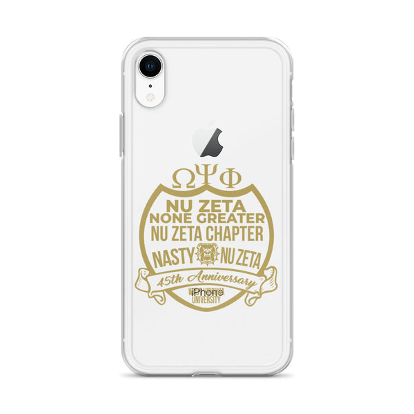 iPhone Case NU ZETA 45TH ANNIVERSARY