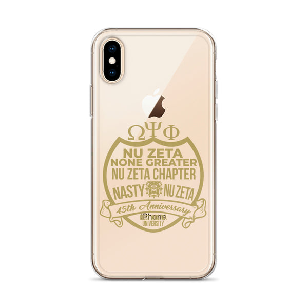 iPhone Case NU ZETA 45TH ANNIVERSARY
