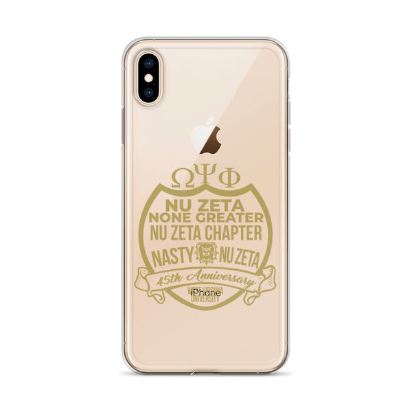 iPhone Case NU ZETA 45TH ANNIVERSARY