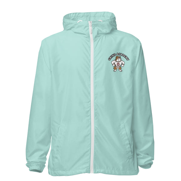 Grind Academy Atomic Dawgs Unisex lightweight zip up windbreaker