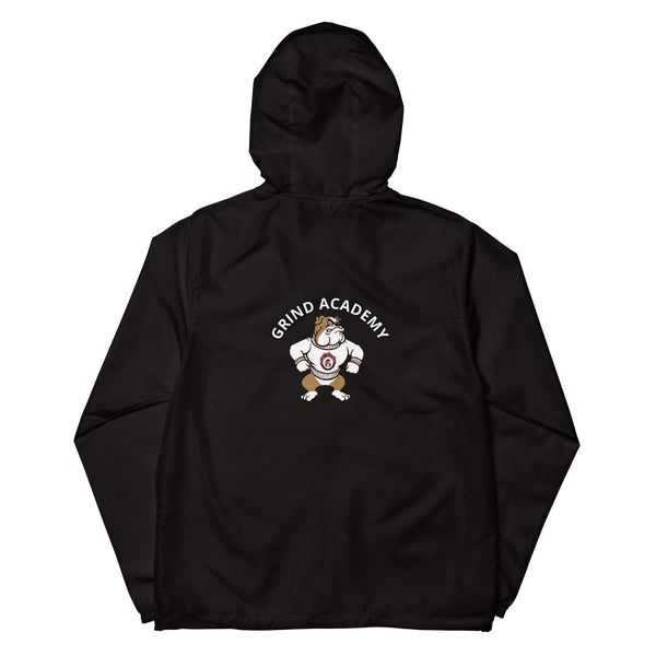 Grind Academy Atomic Dawgs Unisex lightweight zip up windbreaker