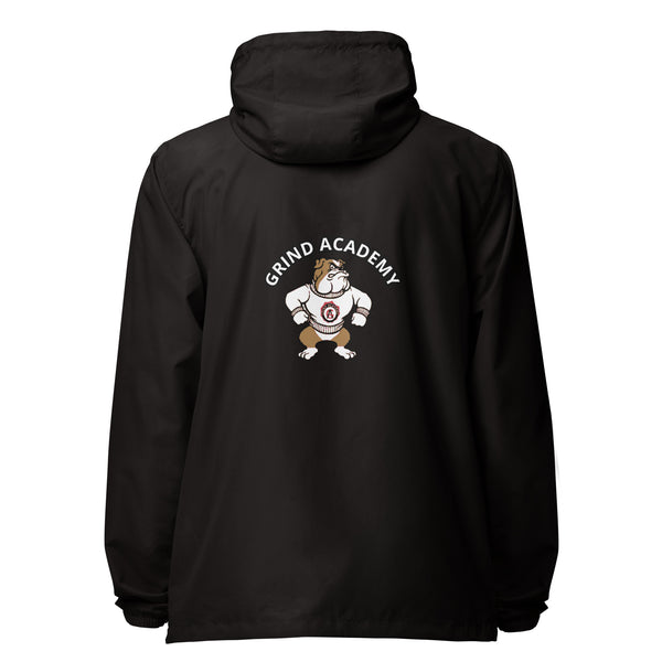 Grind Academy Atomic Dawgs Unisex lightweight zip up windbreaker
