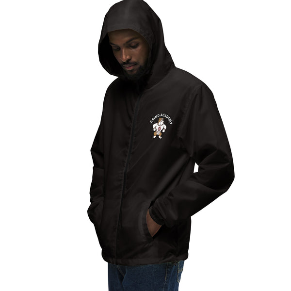 Grind Academy Atomic Dawgs Unisex lightweight zip up windbreaker