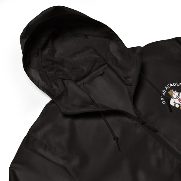 Grind Academy Atomic Dawgs Unisex lightweight zip up windbreaker