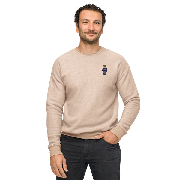 Floss & Fly Unisex Sueded fleece sweatshirt