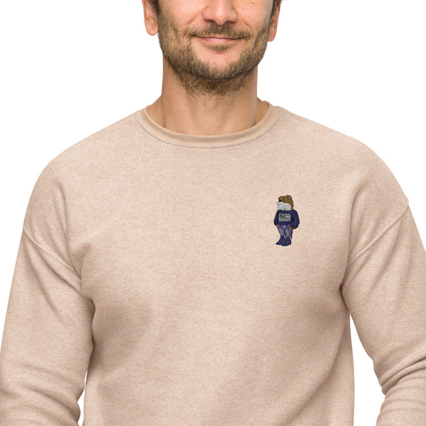 Floss & Fly Unisex Sueded fleece sweatshirt