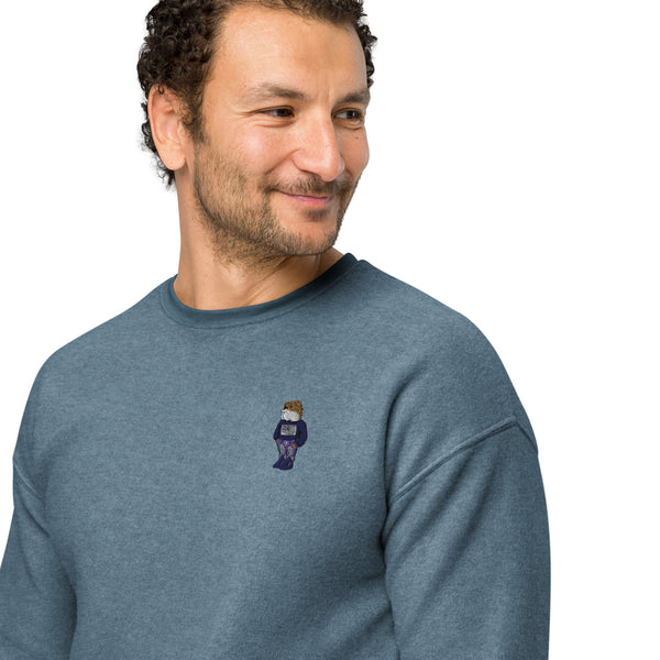 Floss & Fly Unisex Sueded fleece sweatshirt