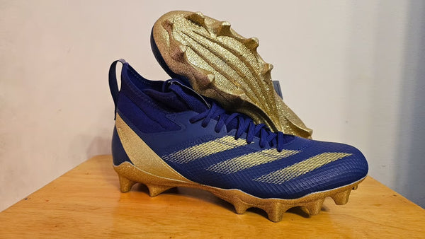Adidas SM Adizero Impact+ Minnesota Vikings PE Cleats JH5731 Men's sz 15 RARE