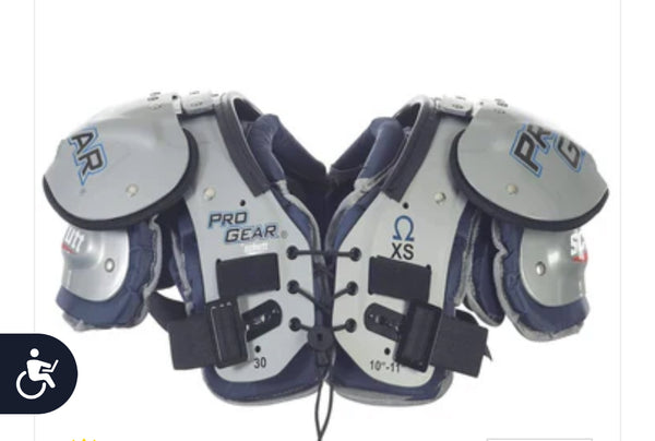 Schutt Omega Youth Football Shoulder Pads