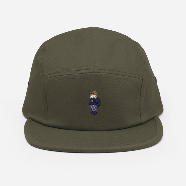 Black Flag Bear Five Panel Cap