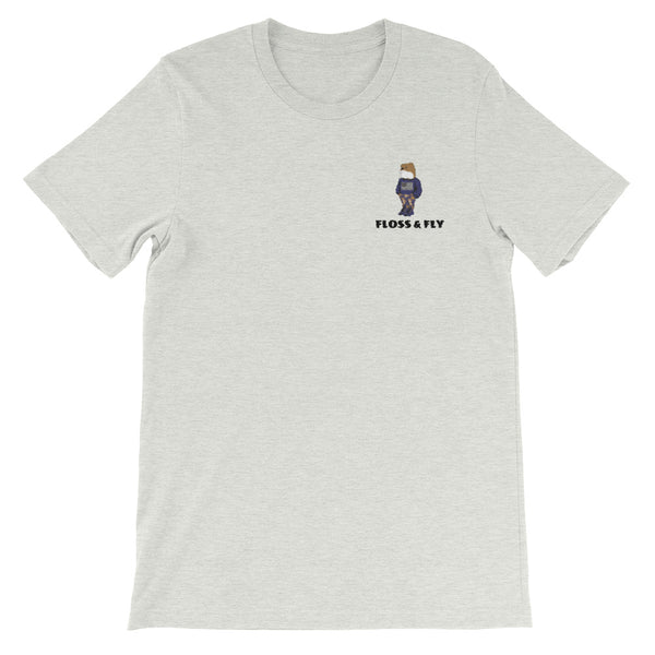 FLOSS & FLY BEAR Short-Sleeve Unisex T-Shirt