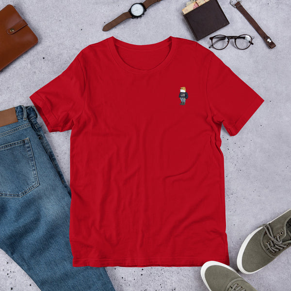 Short-Sleeve Unisex T-Shirt BLACK FLAG BEAR
