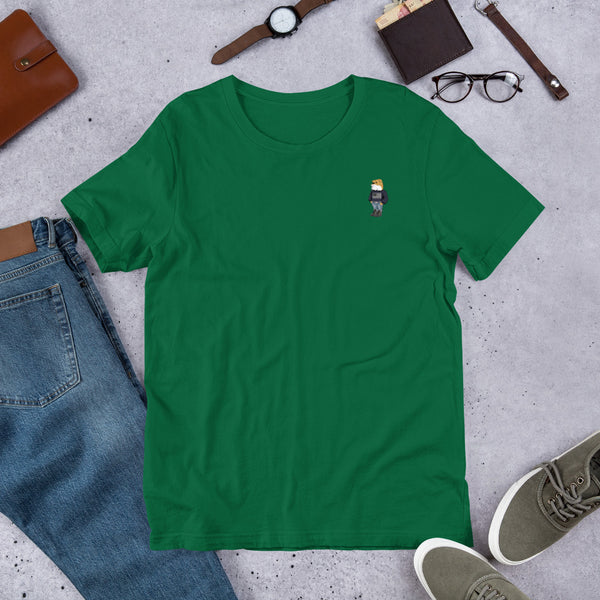 Short-Sleeve Unisex T-Shirt BLACK FLAG BEAR