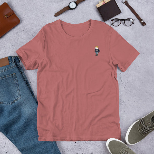 Short-Sleeve Unisex T-Shirt BLACK FLAG BEAR