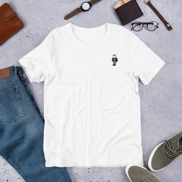 Short-Sleeve Unisex T-Shirt BLACK FLAG BEAR
