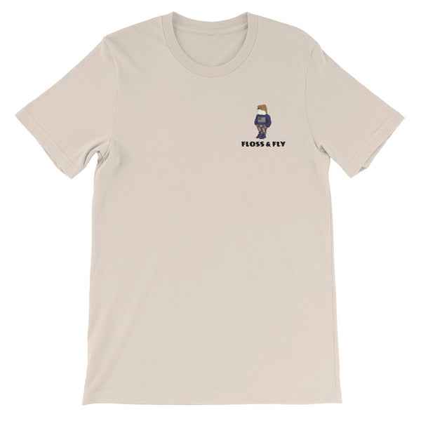 FLOSS & FLY BEAR Short-Sleeve Unisex T-Shirt