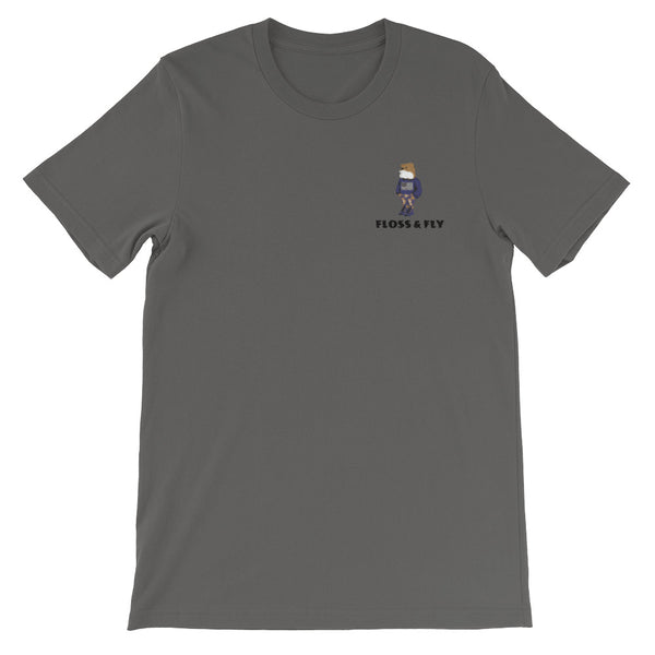 FLOSS & FLY BEAR Short-Sleeve Unisex T-Shirt