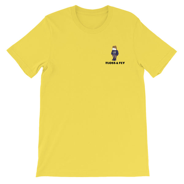 FLOSS & FLY BEAR Short-Sleeve Unisex T-Shirt