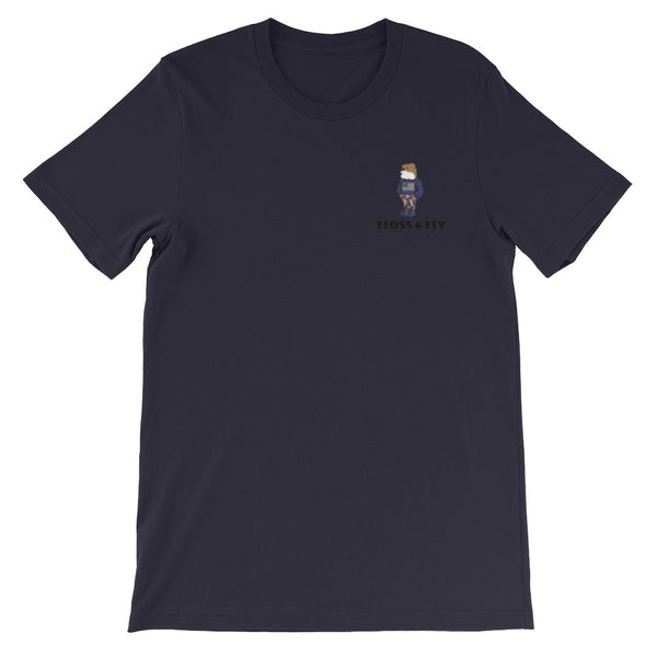 FLOSS & FLY BEAR Short-Sleeve Unisex T-Shirt