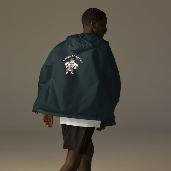 Grind Academy Atomic Dawgs Unisex lightweight zip up windbreaker