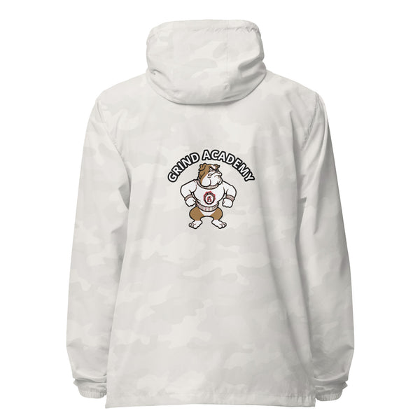 Grind Academy Atomic Dawgs Unisex lightweight zip up windbreaker