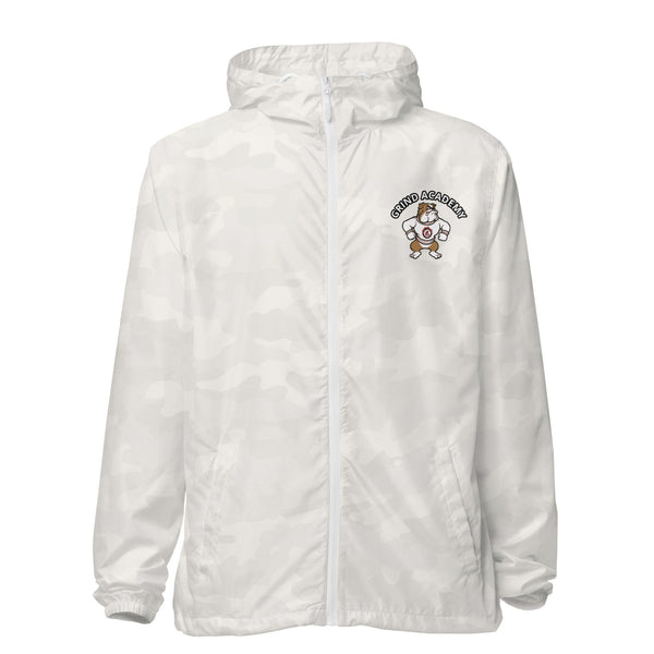 Grind Academy Atomic Dawgs Unisex lightweight zip up windbreaker