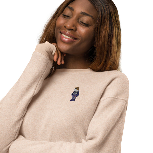Floss & Fly Unisex Sueded fleece sweatshirt