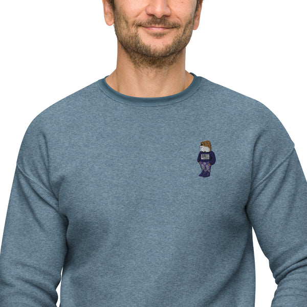 Floss & Fly Unisex Sueded fleece sweatshirt